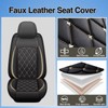 RAWAKORW 2 Front Seat Cover Fit for Subaru Forester 2007-2025