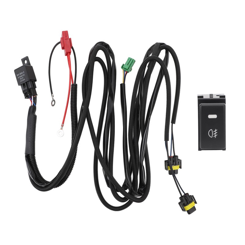 Fog Light Switch Wiring Kit Switch Wire Harness with 40A