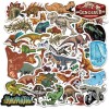 Unbranded 50 Dinosaur Stickers T-Rex Stego Ankilo Raptor Trike Bronto Vinyl Decal
