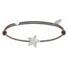 LES POULETTES JEWELS - Sterling Silver Link Bracelet with Star