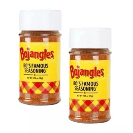 Bojangles Chicken n Biscuits Famous Seasoning 2 Pack 2.75oz Bottles