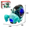 OUFOTAT Baby Toddler Electric Crab Toy - Luminous Snail Toy