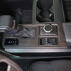 Center Console Gear Shift Panel Cover Trim Oak Wood Style