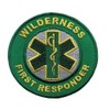 Wilderness First Responder Patch (3") Embroidered Velcro Badge Emblem for