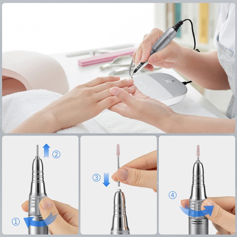 Madenia Nail Machine, Electric Nail Machine, Professional Electric Nail Care