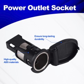 Power Outlet Socket Compatible with Sentra Versa Rogue Murano Kicks Altima Selected Models Part Number 25331-6CA0A