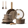 CAROTE 17PCS Pots and Pans Set Non Stick with Detachable