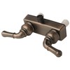 Laguna Brass 3220BZ/4120BZ RV/Motorhome Two Handle Non-Metallic Diverter Valve with