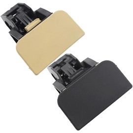 Riloer 1x Glove Box Latch Handle Compatible with Volkswagen Polo 2005 2006 2007 2008 2009, 6Q0857131D, Black