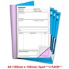 Cherry Carbonless NCR Duplicate Invoice Book Perfect for Self Employed
