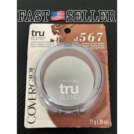 Covergirl TruBlend Pressed Blendable Powder, Translucent Sable #6 (.39oz/11g)