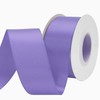 BVIEAKD 53mm Wide 22m Double Face Light Purple Satin Ribbon
