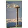 THE PACIFIC NORTHWEST amazing beautiful PHOTO POST CARD OVER SEATTLE