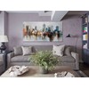 Arjun Canvas Wall Art Prints Modern Abstract Cityscape Brooklyn Bridge