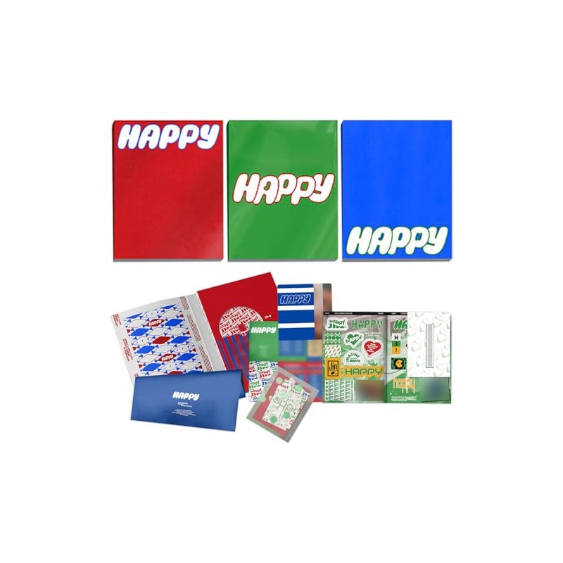 Happy [Random Ver.] + 2 Extra Photocards