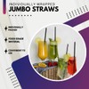 Drinking Straws By Green Direct - 10.75 inches Plastic Smoothie