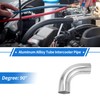 TUCKBOLD 76mm/3"OD 90 Degree Bend 6061 Aluminum Alloy Tube Intercooler