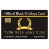 Aromabug: Privilege Card of Black People, 4 Pack