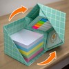 MIJOMA Flower Power Note Pad - Colourful Note Box 75