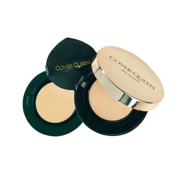 Cover Queen Cover Queen Glow Essence Cover Pact Foundation (1