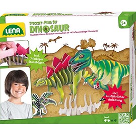 Lena 42644 Set Socket Set – Dinosaurs