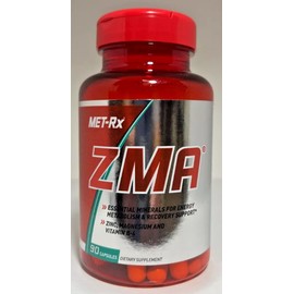 Met-Rx ZMA Dietary Supplement 90 Capsules New Sealed - 10/2025 - CLEARANCE!!