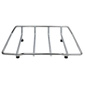 YTSMOTO Tour Pack Luggage Rack Rail Trunk Top Rack Fit for Harley Touring CVO Road King Street Glide Electra Glide Ultra Limited 1984-2023 (Chrome)