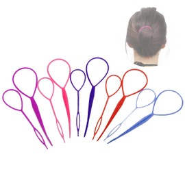 ZHSHXNGY Kururinpa Sticks, Hair Arrangement, Arrangement Sticks, Large and Small, 1 Piece Each (5 Sets in Total of 5 Colors) Function, Professional Beginner, Salon