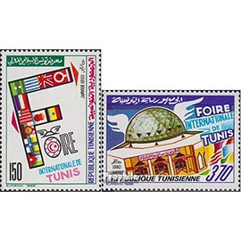 tunisia 1196-1197 (complete.issue.) unmounted mint/never hinged ** MNH 1989 International Fair (Stamps for collectors)
