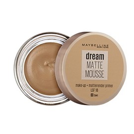 Maybelline New York Make Up, Dream Matte Mousse Make-Up, Mattierend, Nr. 40 Fawn (Packung mit 2)