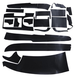 XQSMWF Carbon Fiber Car Interior Decor Kits Trim Sticker Compatible with Honda Accord 8th 2008-2012