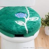 OKA Etoffe Twa Toilet Seat Cover, For U-Shaped Seats, Antibacterial,