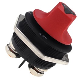 VOZINMOST Battery Disconnect Switch 12-48 V ON-Off Power Battery Switches 300A, Max. 32V DC 300A Cont 450A INA Battery Master Cut Shut Off Isolator Switch for Car Yacht Truck Boat