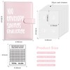 ChillyFar Money Saver Budget Binder Book with Pouches, 100 Envelope