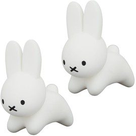 UDF Ultra Detailed Figure No. 702, Dick Bruna Series 5, Rabbit (White), Set of 2, Total Height Approx. 1.8 inches (45 mm), Non-scale, Painted, Finished Figure