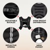 AmStaff Fitness Weighted Vest - Weight Vest for Running, Strength