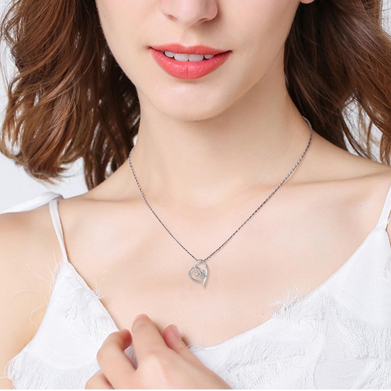 Cryhand 5 in 1 Cubic Zircon 925 Silver Plated Pendant