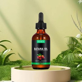 Batana Oil Hair Serum with Brush, 1/2 Counts – Nourishing, Moisturizing Hair Care & Styling Essential Oil for Men & Women, Hydrate Curly Hair