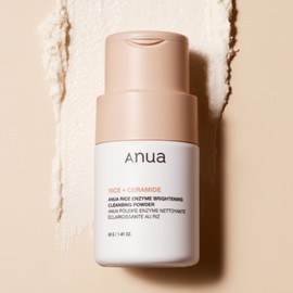 Anua Rice Enzyme Brightening Cleansing Powder 40g Set (+Pack Brush) - [SET] Cleansing Powder 40g (+Pack Brush)