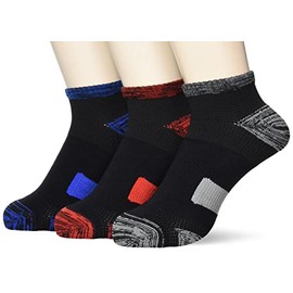 Okamoto O281-3543 O281-3543 WORK MAX Work Socks, 10 Times Tear-Resistant, 3 Pairs Set, Antibacterial and Deodorized, Durable, Reinforced, Antibacterial, Deodorizing, Compatible with Military Feet, Safety Shoes, assorted