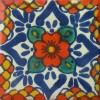 Handmade 200 CERAMIC TILES assorted 2x2 Mexican Handmade Handpainted Clay