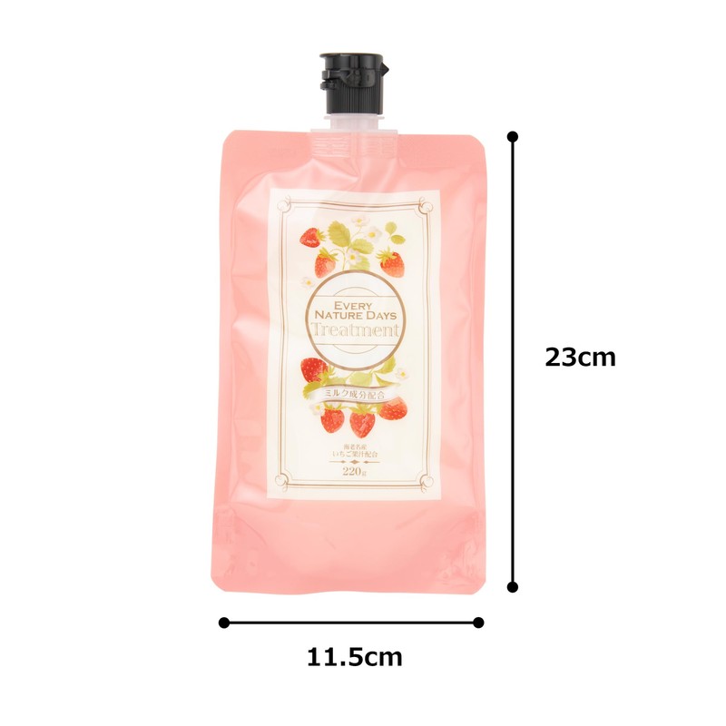 EVERY NATURE DAYS Strawberry Treatment, 7.8 oz (220 g)