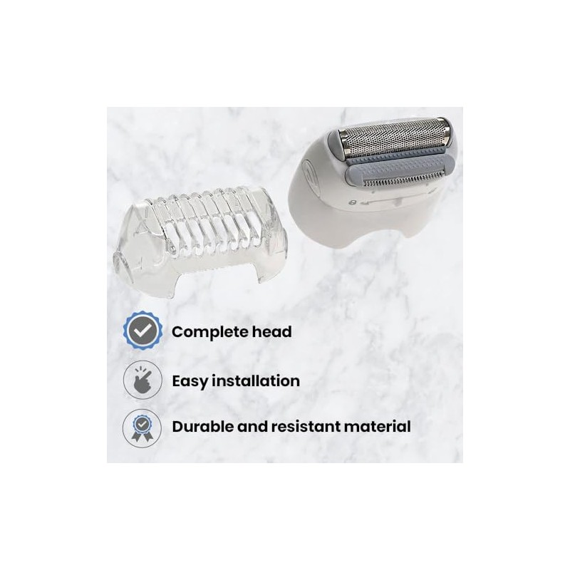 Replacement Epilator Head Compatible with Braun Silk-épil 5, 7 &