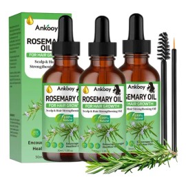 Aceite Para El Crecimiento Del Cabello Ankooy Rosemary Stren