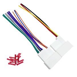 Car Radio Wiring Harness for Hyundai 2012-2017 KIA 2010-2018 Aftermarket Car Stereo Wiring Harness Connector for Elantra Sonata Accent Sportage Sorento Car Stereo Radio Wiring Harness Cable Install