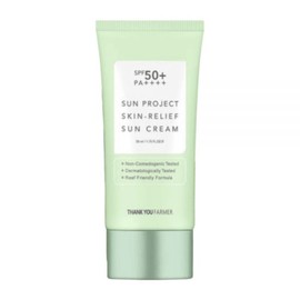 Thank You Farmer UV Protection Skin Protection Sun Project Skin Relief Non-Comedogenic Sun Cream 50ml / 땡큐파머 자외선차단 피부보호 선프로젝트 스킨 릴리프 논코메도제닉 선크림 50ml