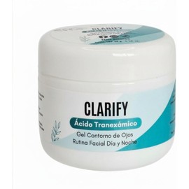 Clarify Contorno de Ojos en Gel con Ácido Tranexámico, Cuidado de Día y Noche para una Mirada Más Luminosa, Fresca y Descansada, 30 ml