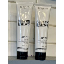 Redken Brews Shave Cream 5oz, 2 Pack