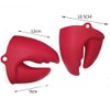 Silicone Oven Mitts, Lobster Claws Heat Resistant Pot Holders Oven