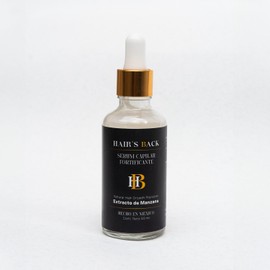 Serum Capilar 50ml Fortificante Tratamiento Para Cabello Maltratado Con Aceite Para Cabello HAIR’S BACK